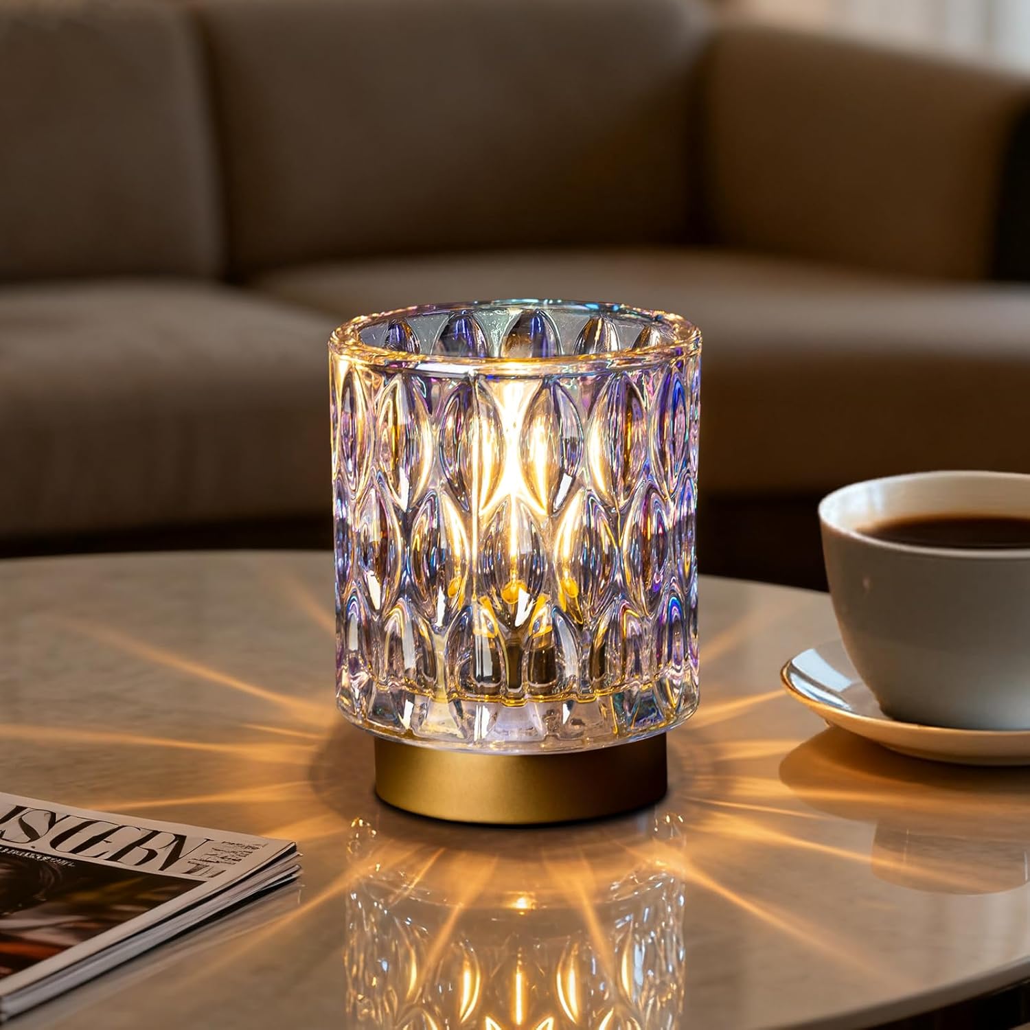 Cordless Luxe Orange LED Bulb — PEARL