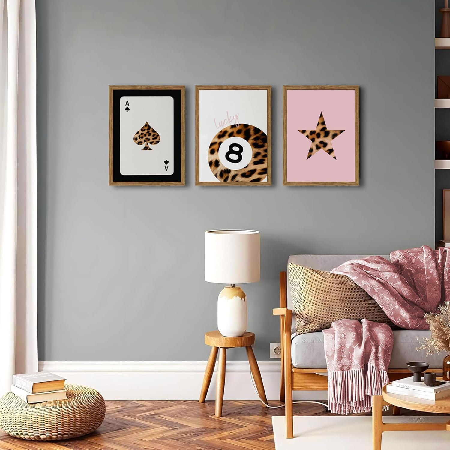 Framed Modern Black Wall Decor — 16" - View 7