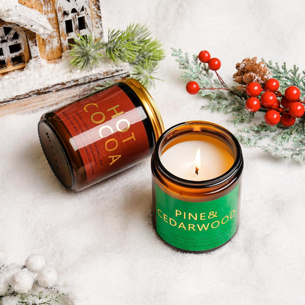 Soy Wood Scented Candle - View 7