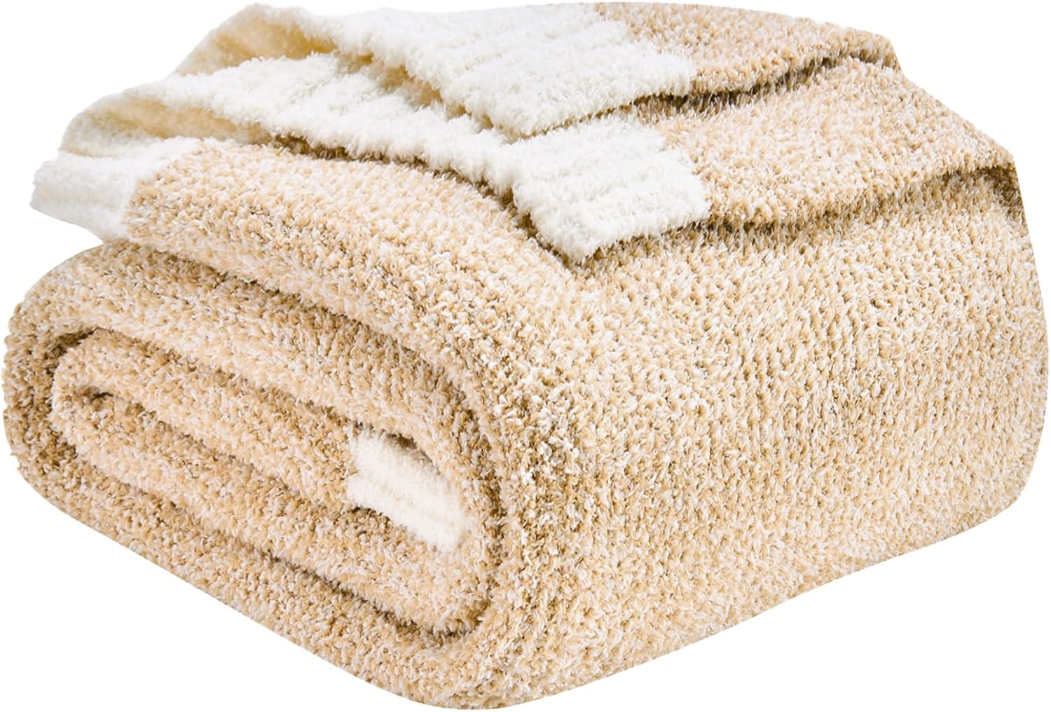 Beige Throw Pillow — 50" — 50"x60"
