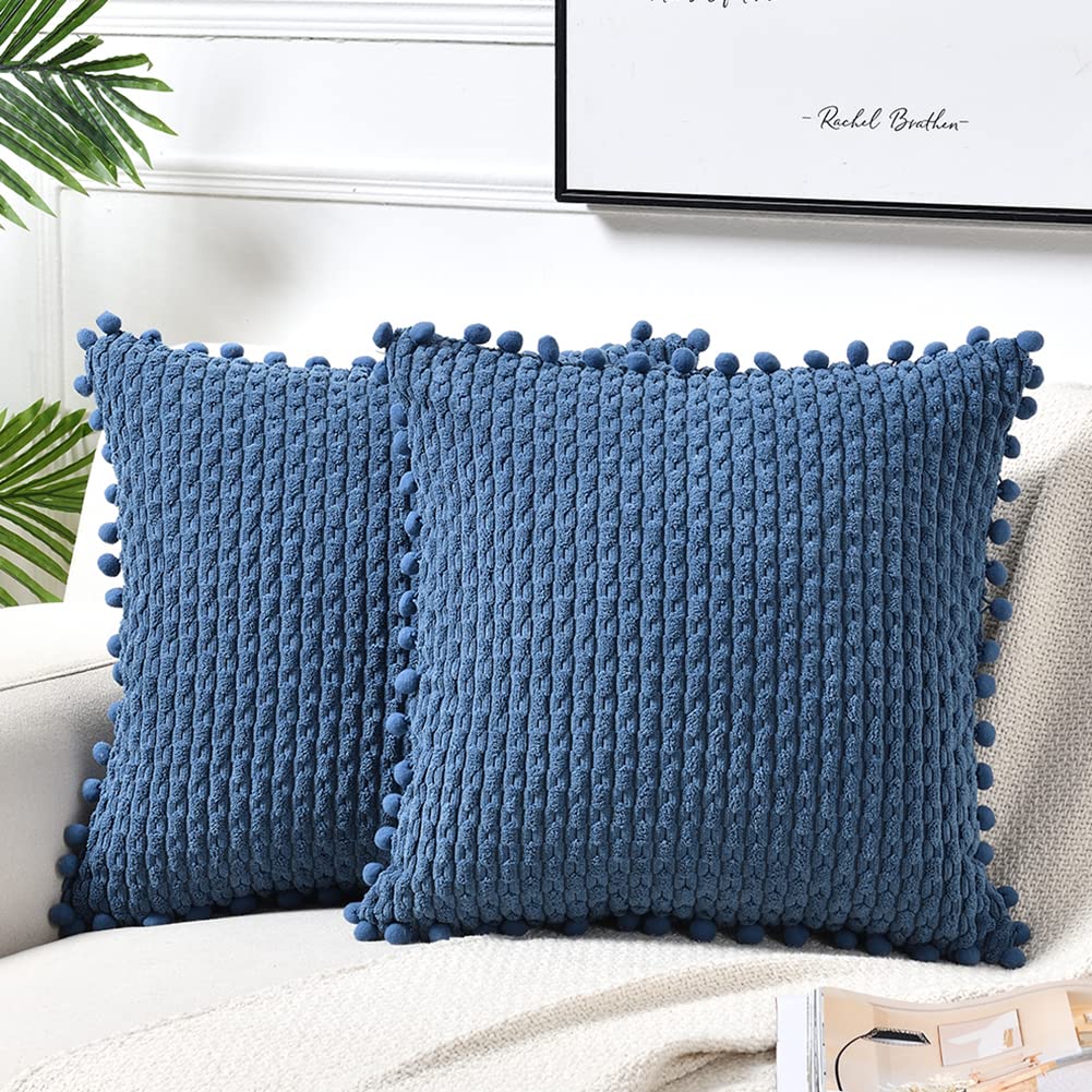 Boho Beige Throw Pillow Cover — 18"
