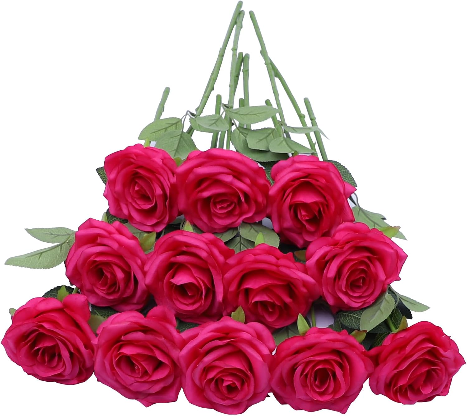 Blue Artificial Flowers — Hot Pink