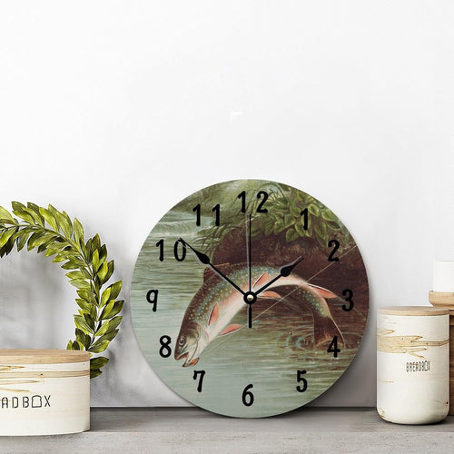 Battery Operated Farmhouse Wood Wall Decor — 10" - View 2