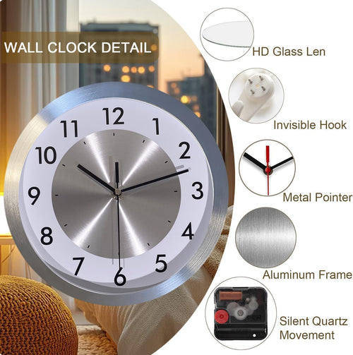 Battery Operated Metal Wall Art — 12" - View 2