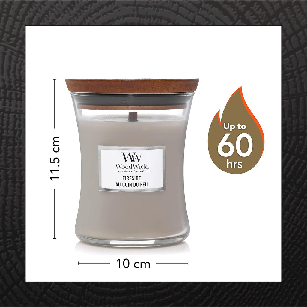 Linen Wood Scented Candle - View 2