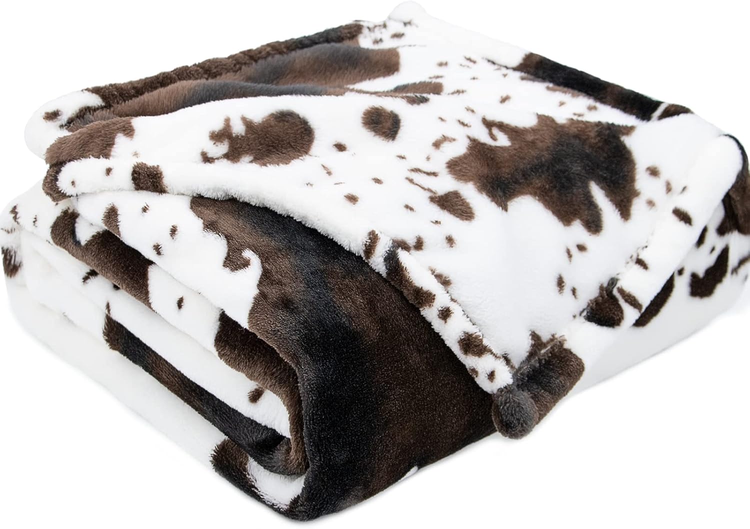 Black Throw Pillow — 50" — Black Cow