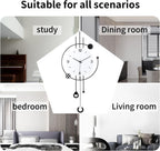 Battery Operated Modern Black Wall Decor — 30" - View 4