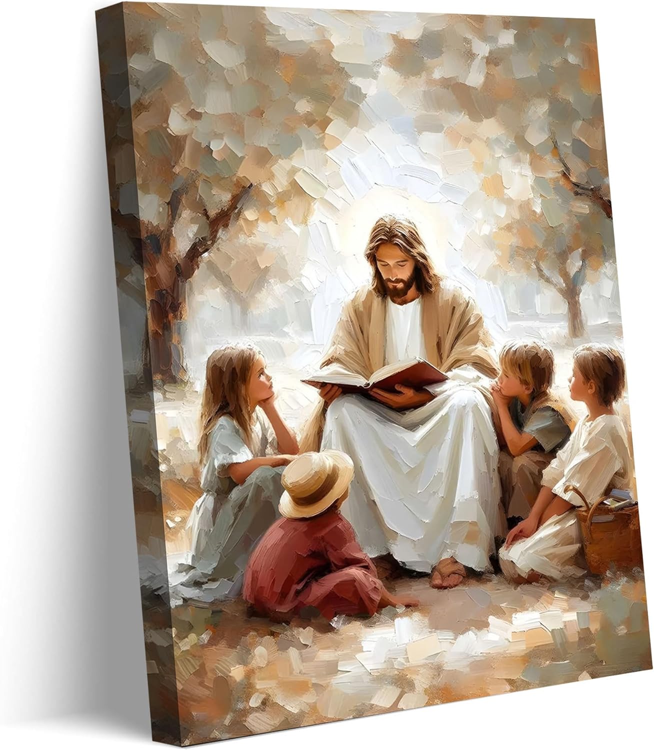 Fabric Canvas Wall Art — 12x16 — Jesus Child