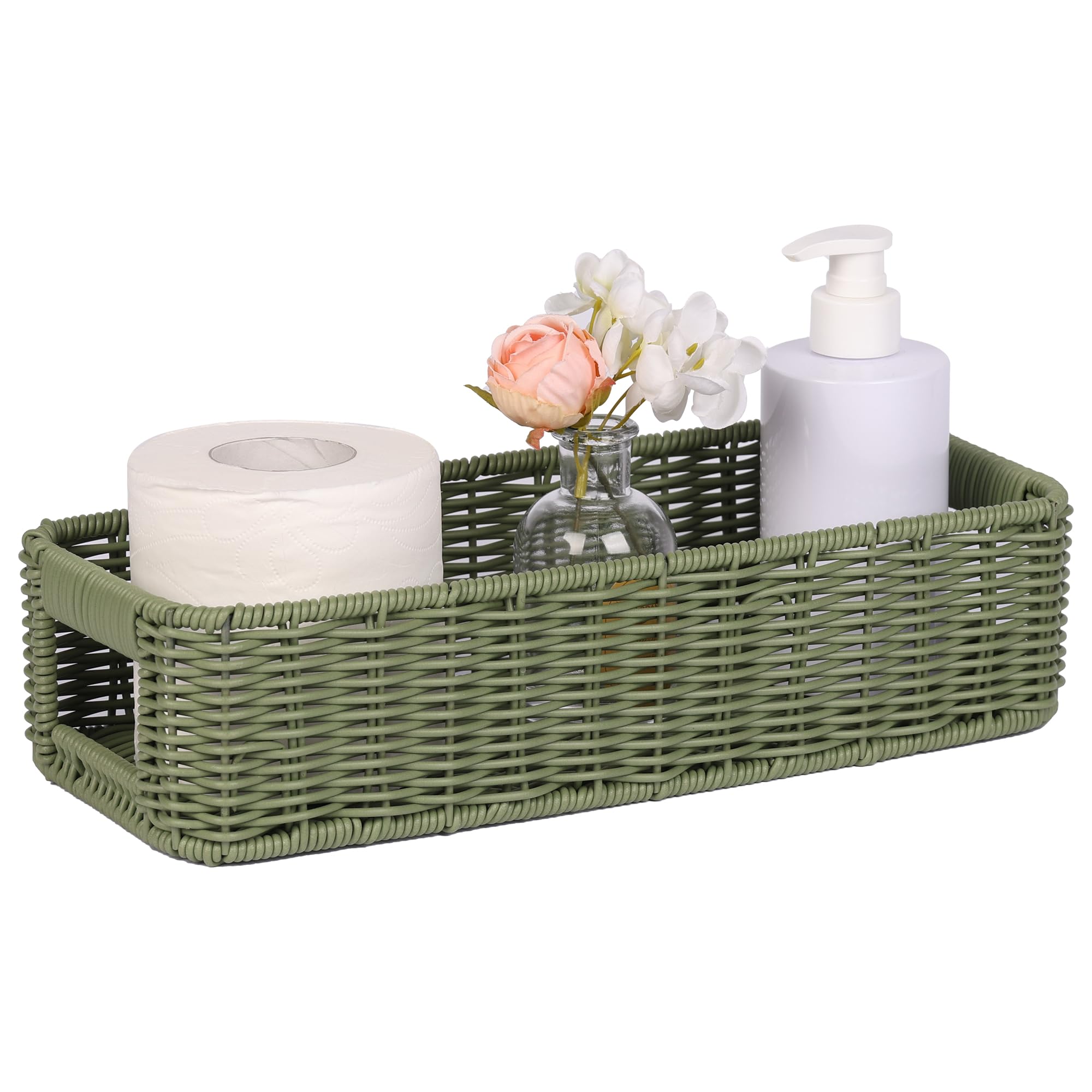 Beige Storage Bin