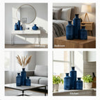 Farmhouse Ceramic Decorative Vase — Set of 3 - View 4
