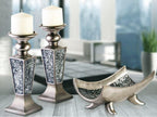 Wax Pillar Candle — Set of 2 - View 4