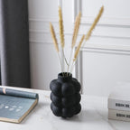 Boho Black Flower Vase — 6.7" - View 8