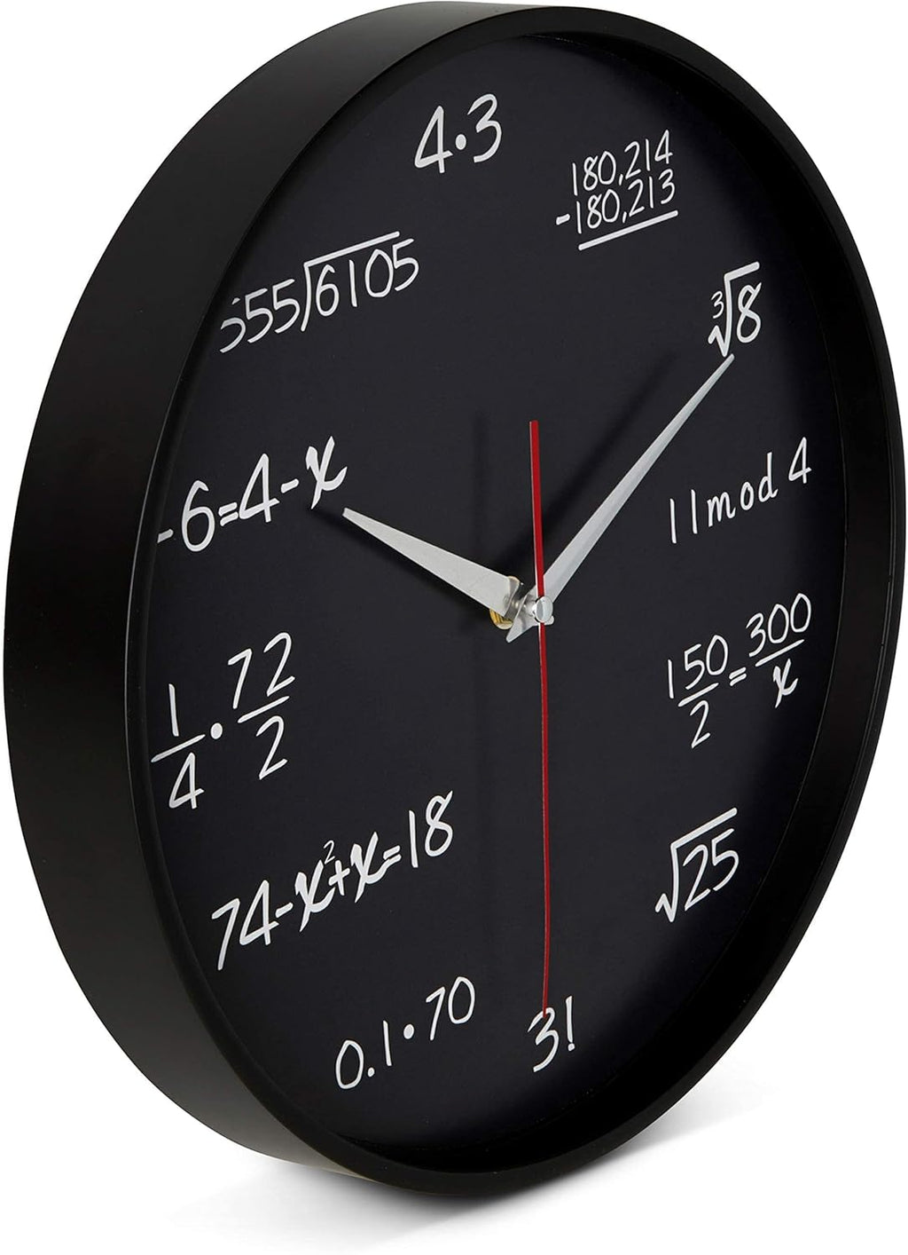 Battery Operated Wall Clock — 12" - View 2