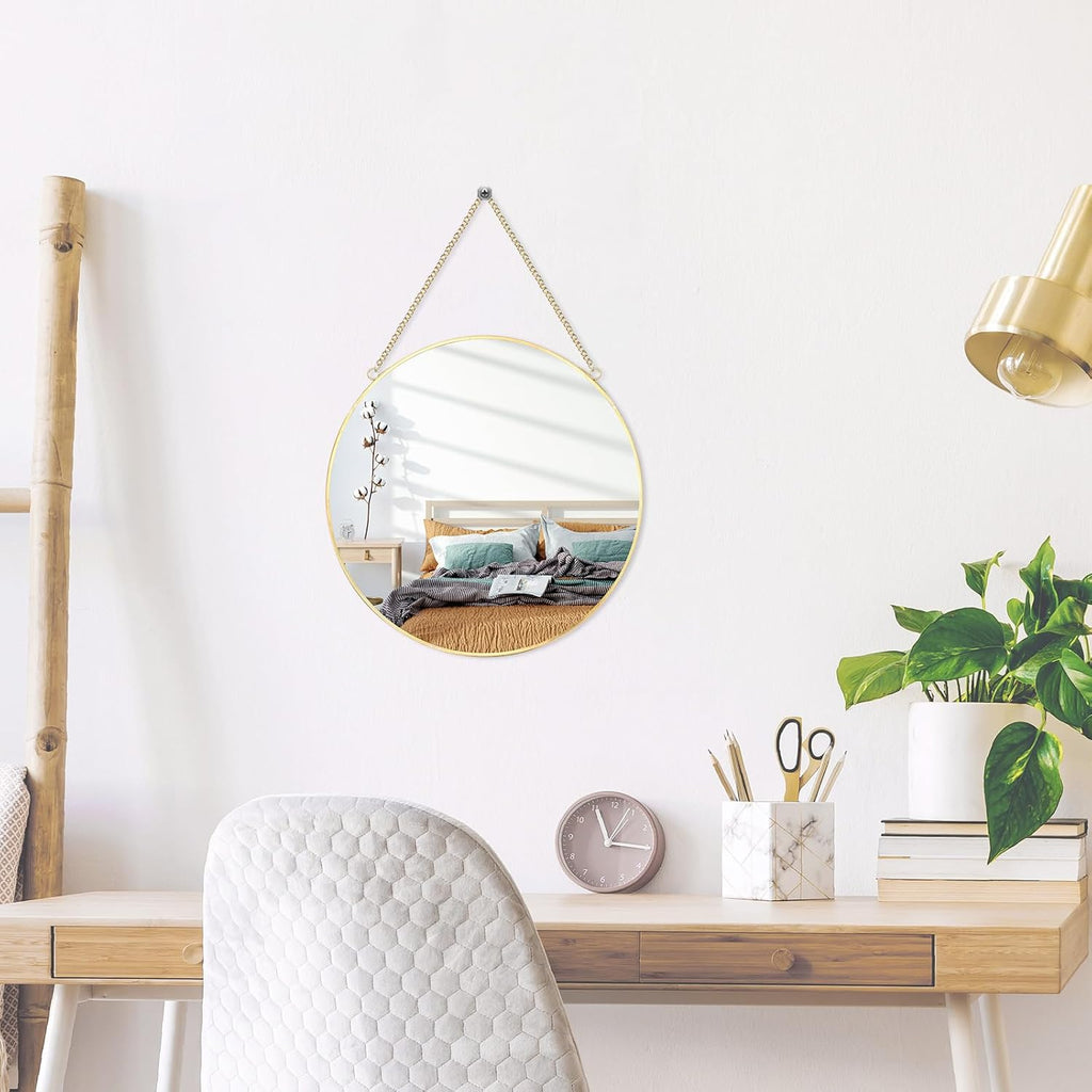 Luxe Glass Mirror — 9.8" - View 3