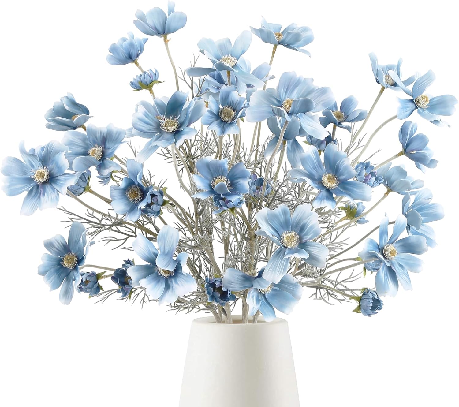 Blue Artificial Plant — 24" — Dusty Blue