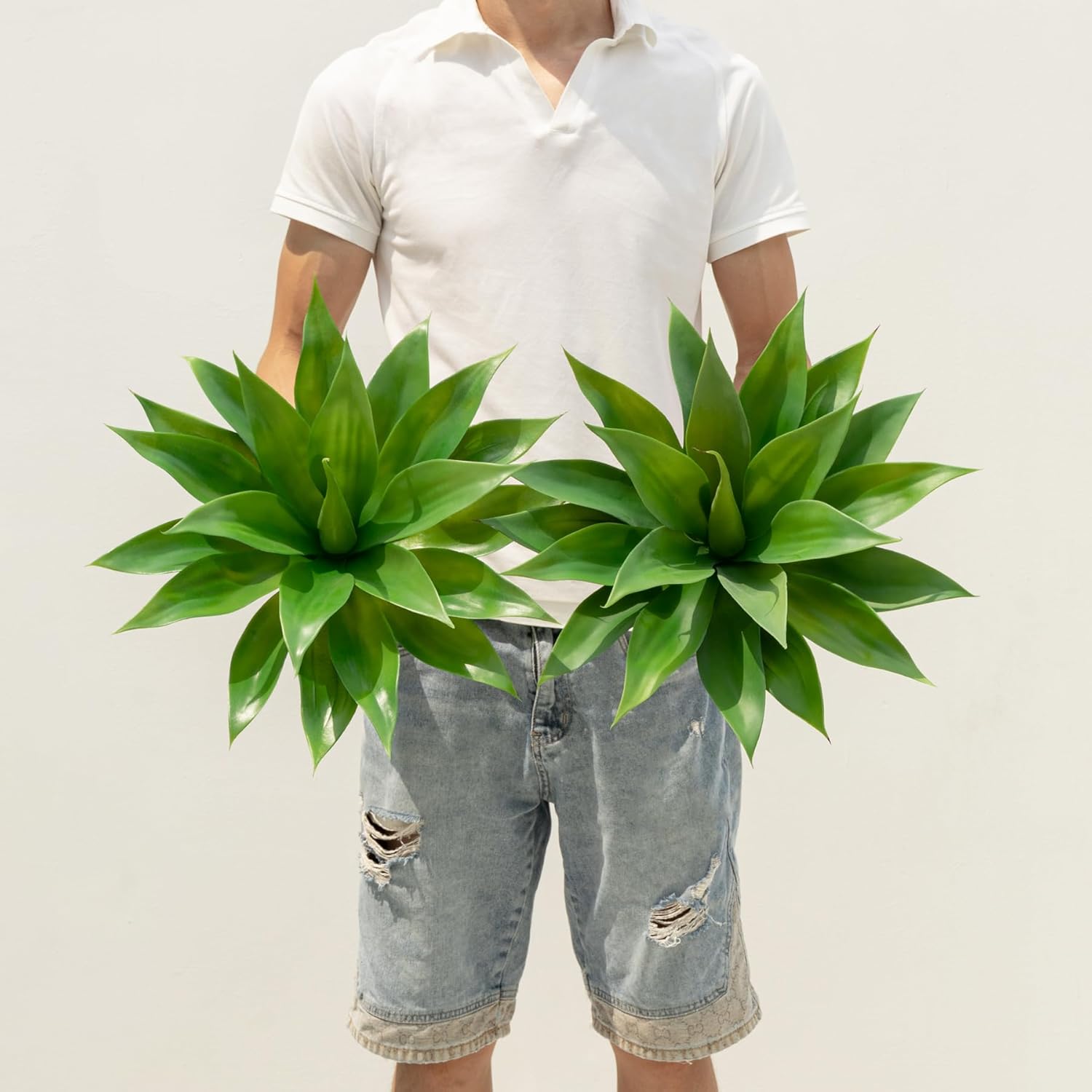 Green Artificial Plant — 22" — 18"green