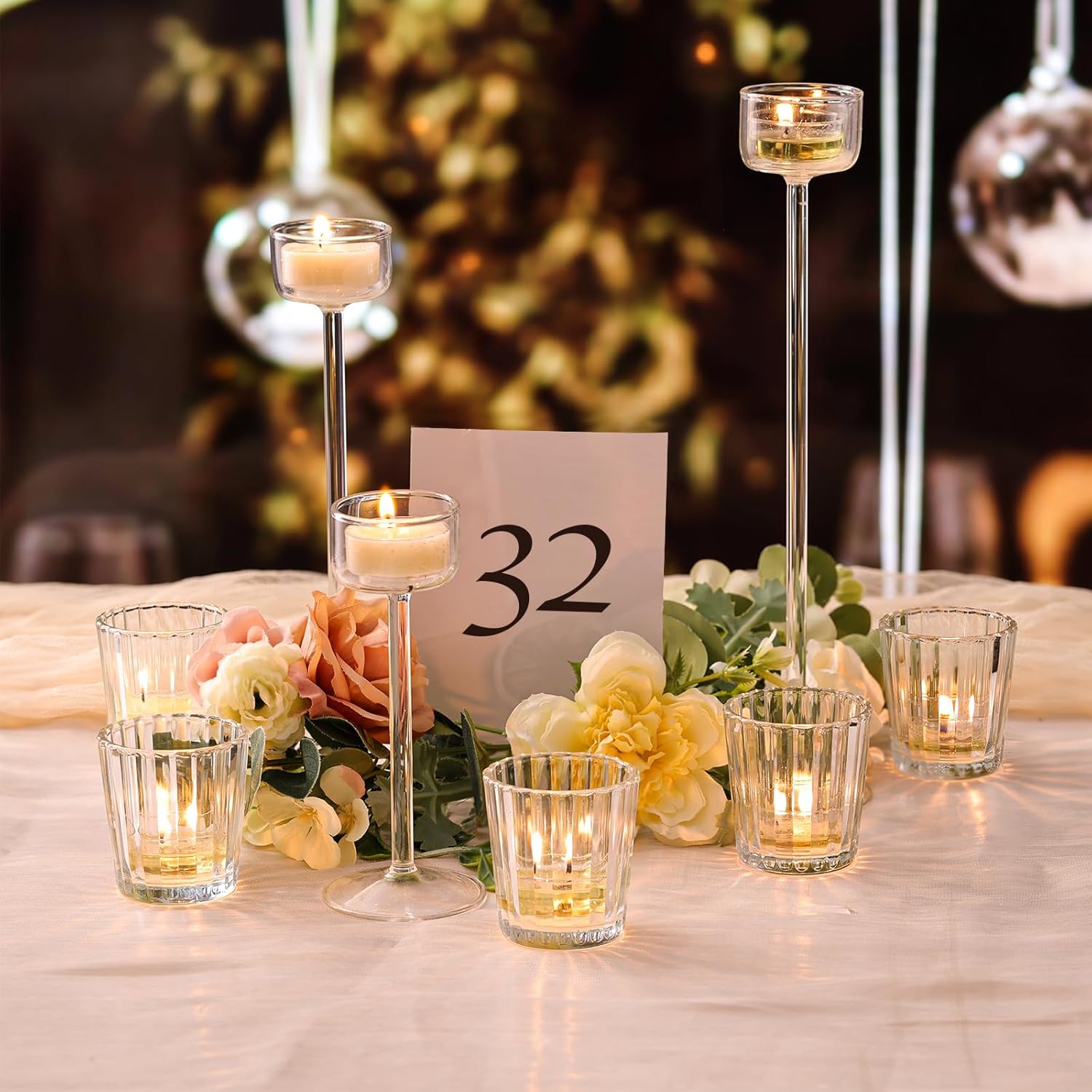 Vintage Gold Candle - View 5