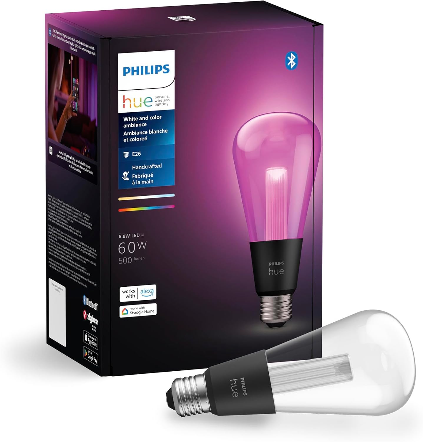 Smart Glass LED Bulb — Edison (ST23)