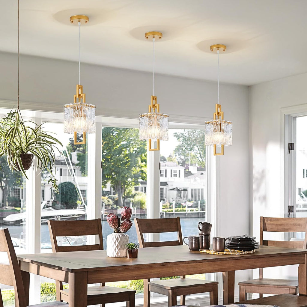 Luxe Black Chandelier — 6" - View 7