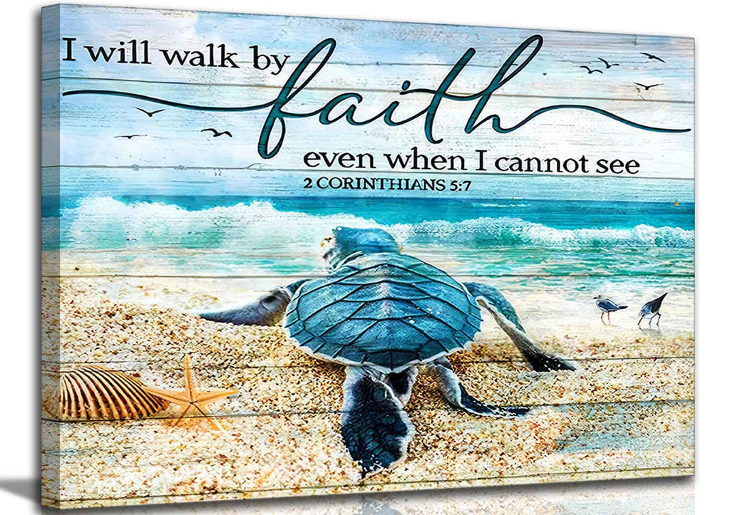 Metal Canvas Wall Art — 16"