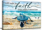 Metal Canvas Wall Art — 16"