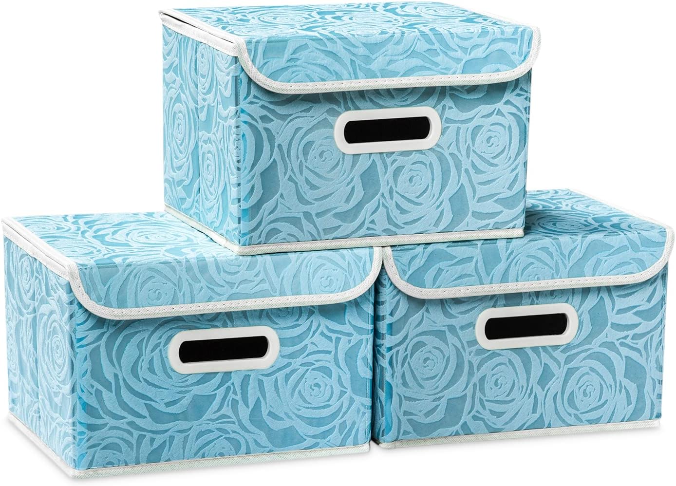 Blue Storage Bin — 8" — Blue