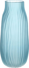 Boho Blue Decorative Vase — Frosted Blue