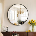 Round Glass Mirror