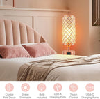 Dimmable Luxe Black Bedside Lamp - View 7