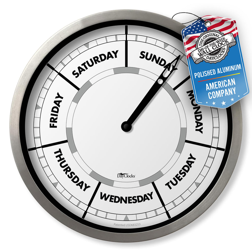 Brown Wall Clock — 10"