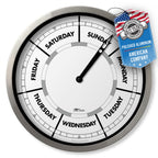Brown Wall Clock — 10"