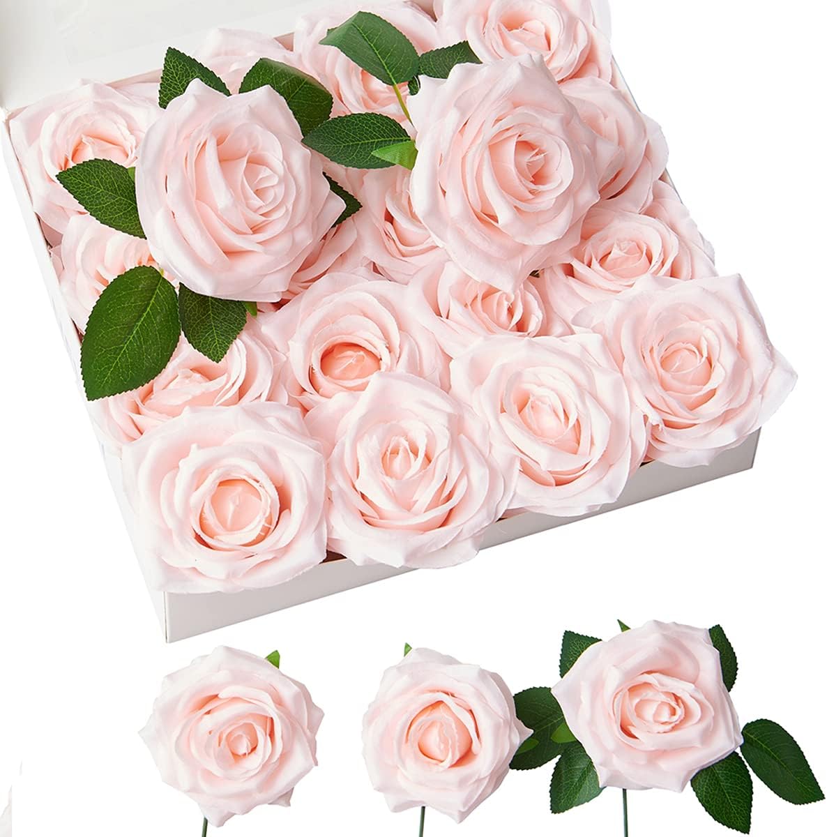 Black Artificial Flowers — Blush
