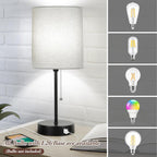 USB Black Desk Lamp — Set of 2 - View 6
