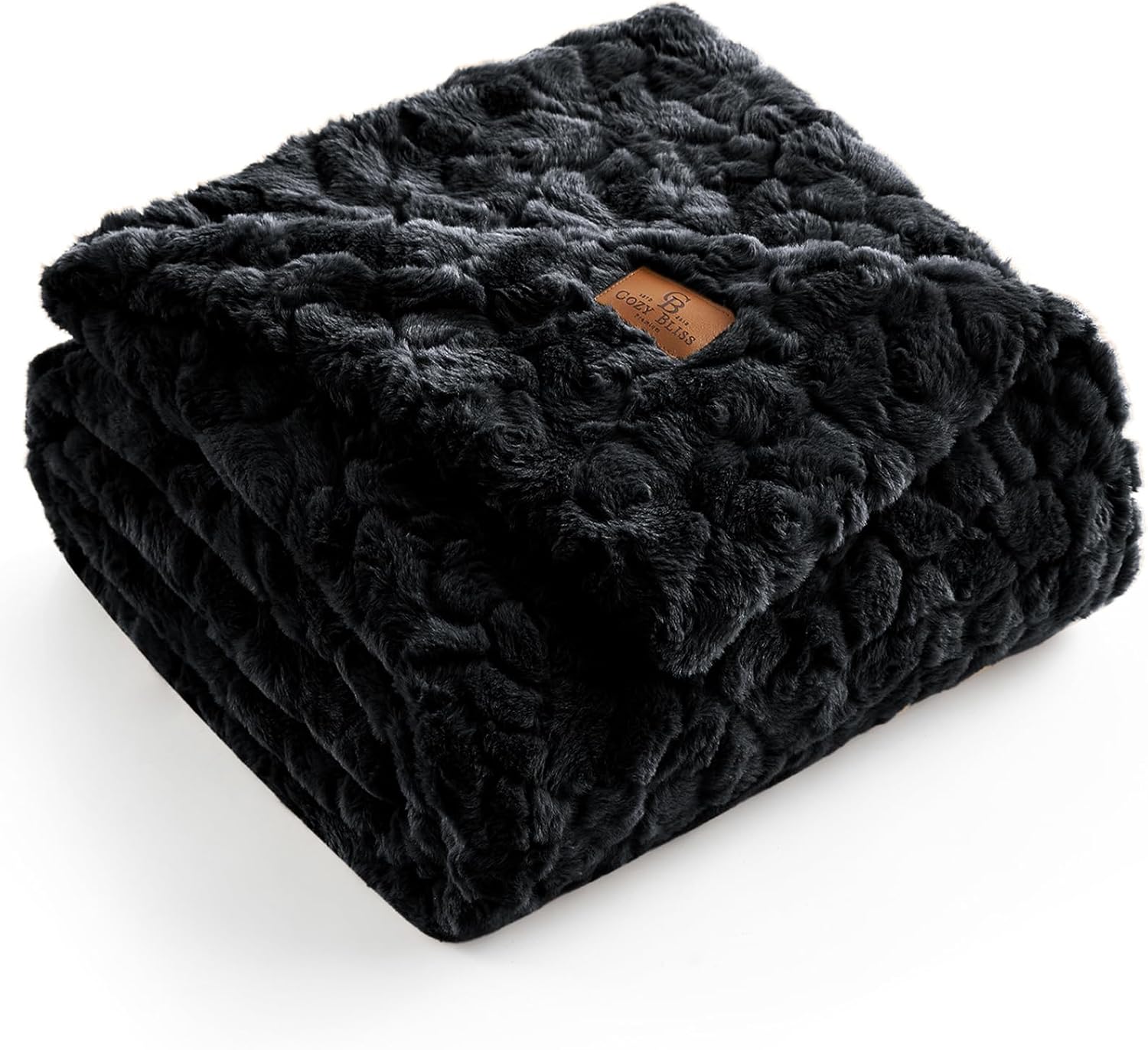 Beige Throw Pillow — 55" — Black