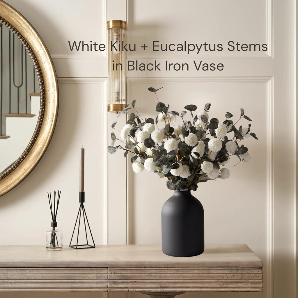 Modern Black Vase - View 7