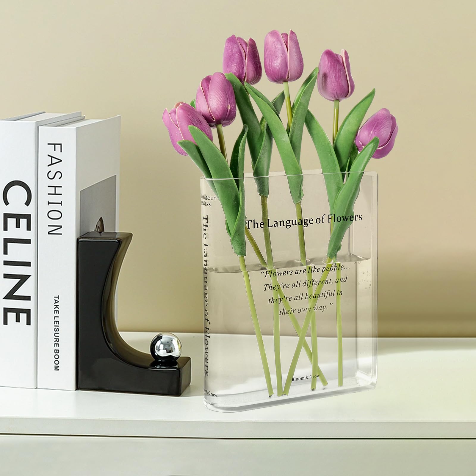 Pink Flower Vase