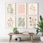 Unframed Boho Beige Wall Art Print — 16" - View 5