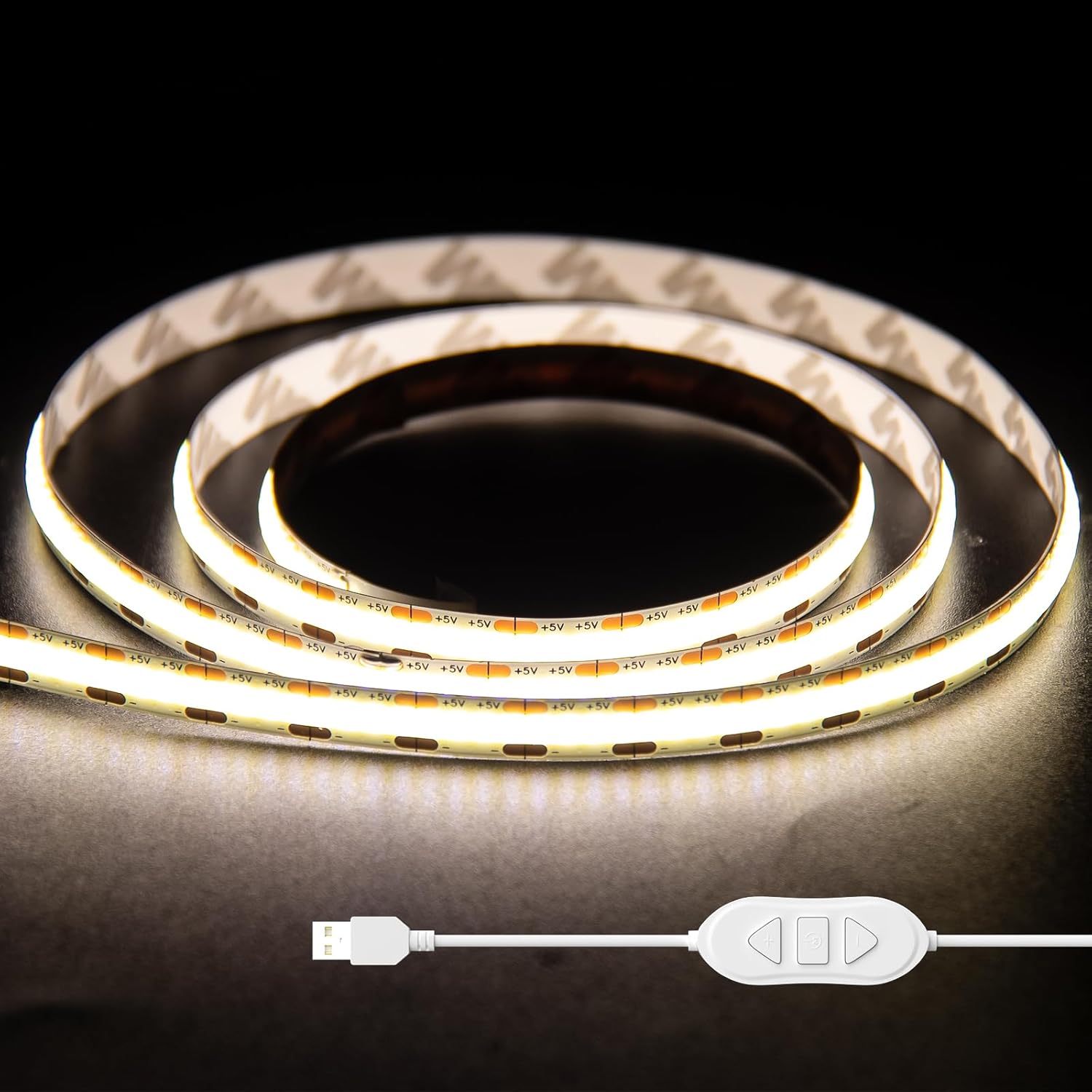 Dimmable Metal LED Strip Lights — 9.84ft