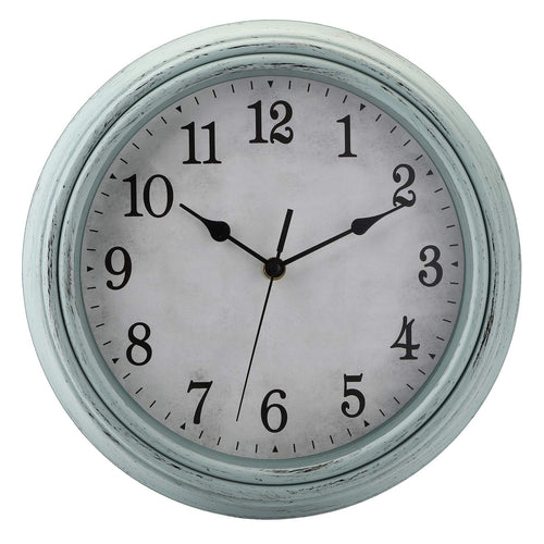 Battery Operated Farmhouse Wall Clock — 12"