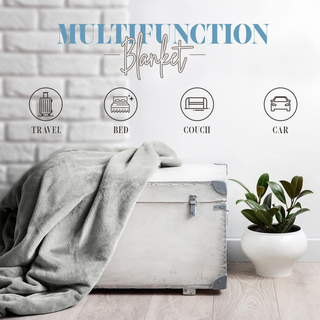 Luxe Beige Throw Pillow - View 8