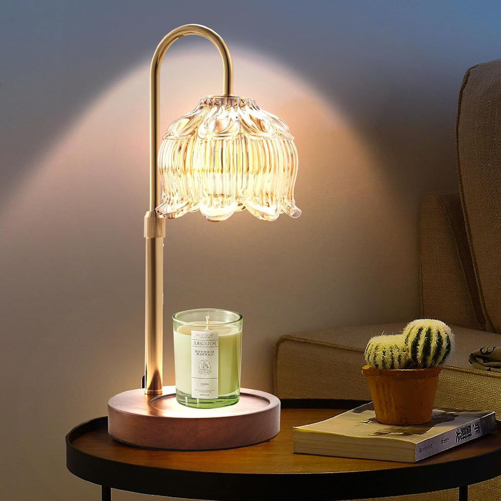 Luxe Beige Table Lamp