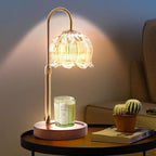 Luxe Beige Table Lamp