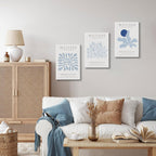 Framed Modern Beige Canvas Wall Art — 16x24 - View 4