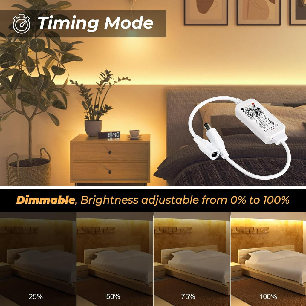 Dimmable Metal LED Strip Lights - View 5
