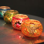 Glass Candle — Set of 4