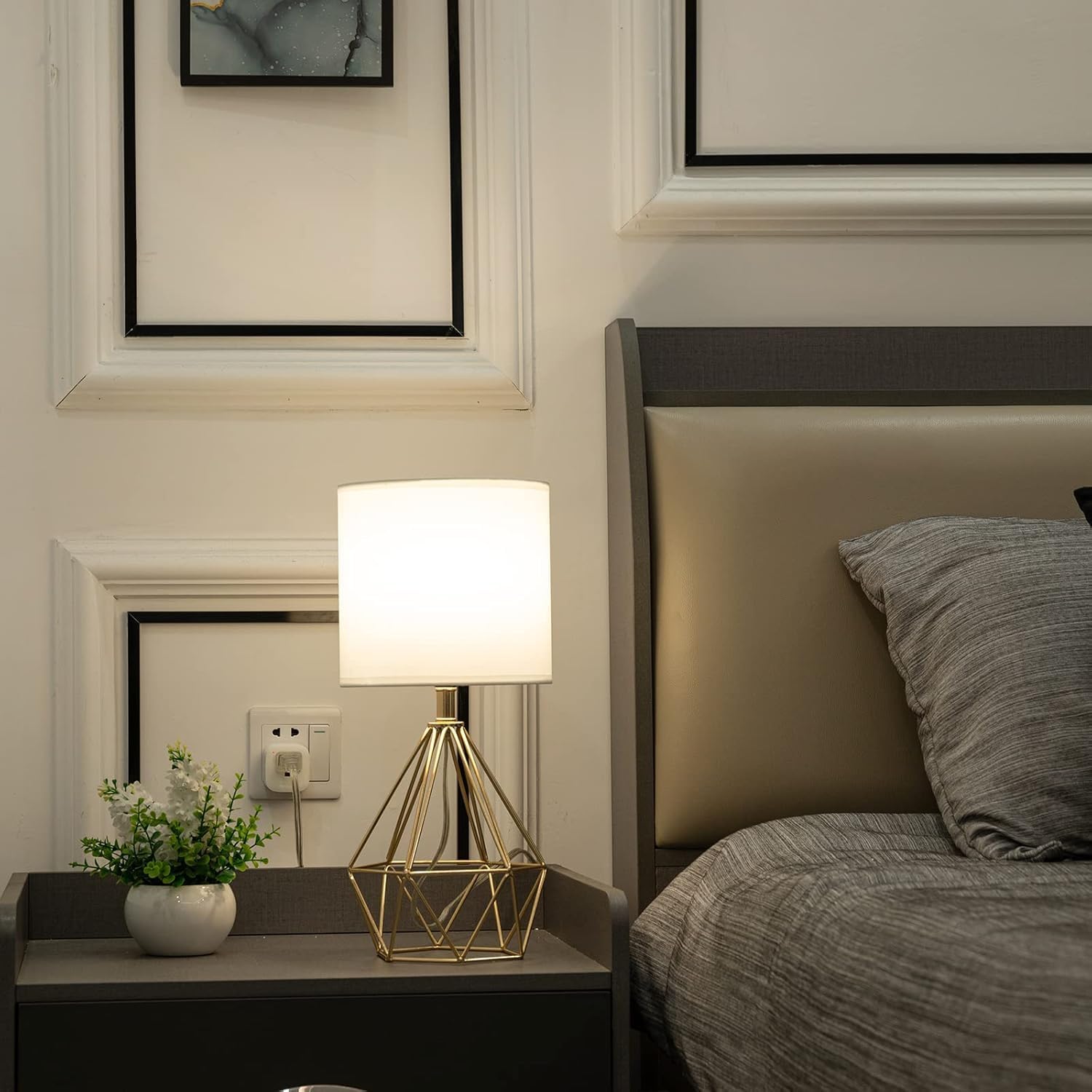 Luxe Black Desk Lamp - View 4