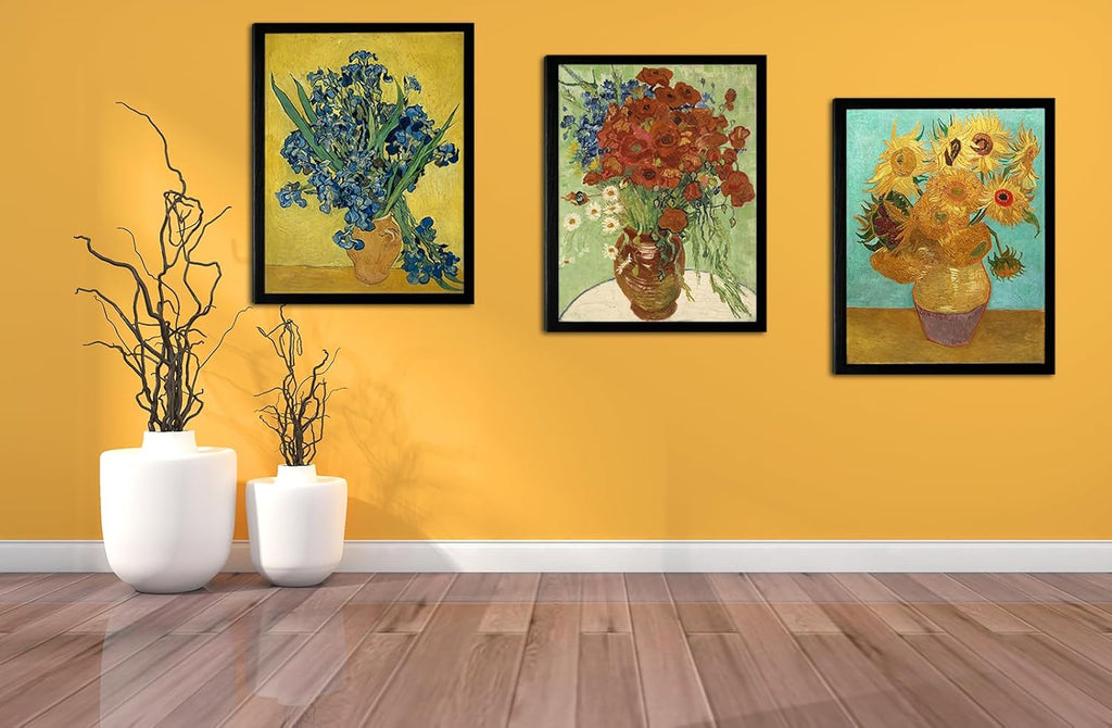 Framed Blue Wall Art — 12" - View 2