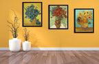 Framed Blue Wall Art — 12" - View 2