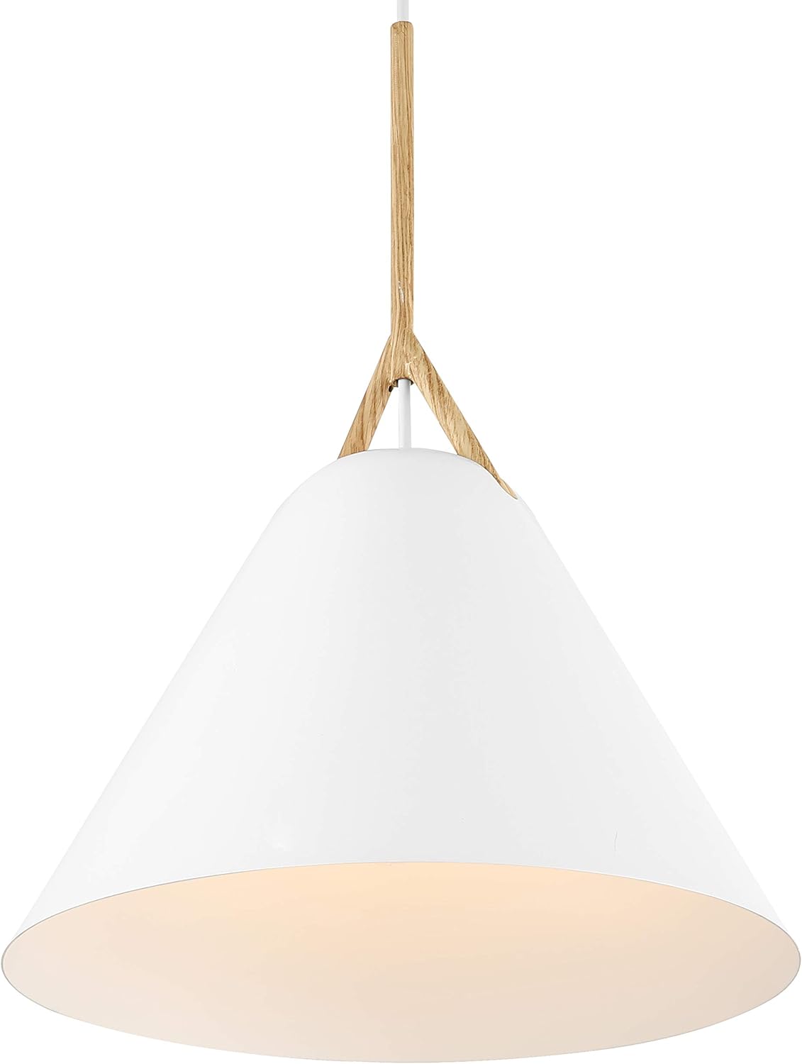 Modern Metal Pendant Light — 14" - View 6