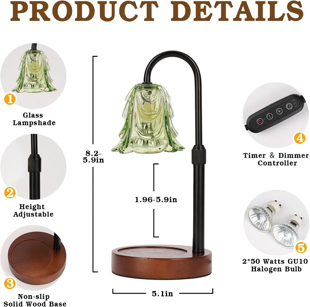 Dimmable Black Table Lamp - View 2